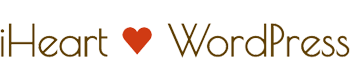 I Heart Word Press Logo
